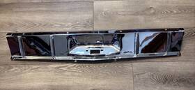 110341 Chevrolet Show Chrome Hood Latch Panel 1955 1956 1957 Chevy Truck Front Radiator Free Ship