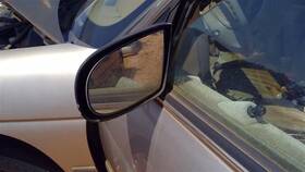 128-02347l Chevrolet Driver Left Side View Mirror Power Fits 95-01 Lumina Car 174103