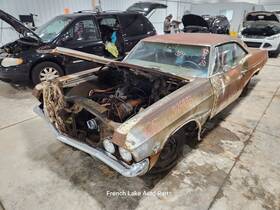 163.gm1s65 Chevrolet Left Quarter Window Regulator 2 Door Ht Fits 1965 Impala 1342325