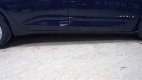 189.gm1p17 Chevrolet 2017 17 Chevy Impala Rocker Panel Moulding Side Skirt Right Passenger Blue 82513