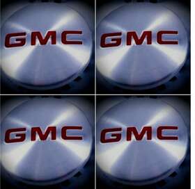 19301601 Chevrolet 2837060 4x Gmc 83mm/3.25 Inch Brushed Aluminum Wheel Center Hub Caps For Sierra Yukon Denali