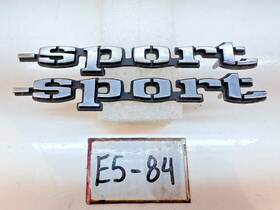 3943231 Chevrolet Brkn Oem 1969 Camaro Rs Pair Fender Emblem Rally Sport Gm E5-84