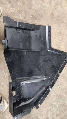 617058453 Chevrolet 86740 13278 C8 Corvette Genuine Normal Under Cover Floor Panel Left And R / R3-835