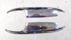 Kc4223 Chevrolet Pair Door Handle Scratch Scuff Guards For 1955 1956 Belair 150 210 #2