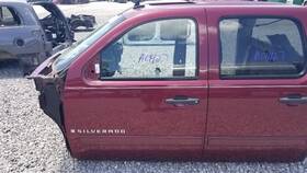 120-00706bl Chevrolet Truck 09 Chevy Silverado 1500 Door Assembly Front Left Driver Maroon Zy1