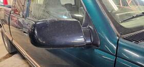 128-02480r Chevrolet Truck Passenger Side View Mirror Power Black Fits 1996 1500 Pickup 1151129
