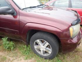 128-04102l Chevrolet Truck Driver Side View Mirror Power With Integral Turn Signal Fits 06-07 Envoy 1190443