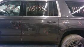 130-03167bl Chevrolet Truck Suburban 1500 2015-2019 Left Rear Side Door With Privacy Tint