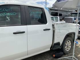 130-10373bl Chevrolet Truck Local Pickup Driver Rear Side Door Double Cab Solar Fits 20-23 Silverado 2500