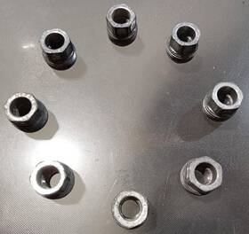 9595175 Chevrolet Truck 2011-2024 Silverado Sierra 2500 3500 Srw Dual Thread Lug Nuts Set Of 8 Oem