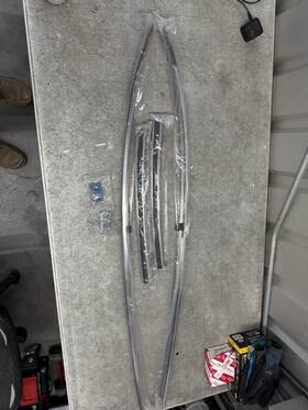 1492a Chl Roof Drip Rail Inner Weatherstrip Metal Channel Chevelle 1970-1972 Chl#