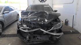 128-04556bl Chrysler Driver Side View Mirror Power Sedan Manual Folding Fits 15-17 200 987027