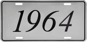 Md1964 Classic Industries 1964 Chrysler Plymouth Dodge License Plate Stamped Aluminum