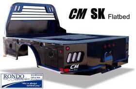Sk-02845638 Cm Discount Sk Srw Pick Up With 56 Inch Ca 38 Fr 8.5ft Skirted Flatbed W Toolboxes