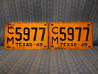 Cm5977 Texas Original Pair Of