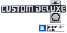 81-43005-cd Counterpart 81-87 Chevy C10 Truck Dash Panel Emblem Inch Custom Deluxe