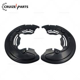 Jl3z-2k005-a Cruize Auto Parts Front Brake Dust Shields Splash Pair For 2007-2023 Lincoln Navigator Ford F-150
