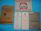 D-13933 Mopar 1952 Dodge Owners Instruction Packet
