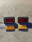 D0ob-15a467-e Ford Torino Wagon Orig Rear Side Marker Lights And Front