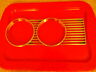 D1wb13064-l-r Fomoco Ford Motor Co Mercury Cougar Nos Chrome Trim Grille