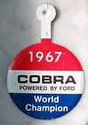 D481 Ford Shelby Very Rare Nos Cobra World Champion Advertising Button