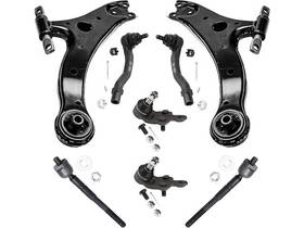 39xgdr89 Detroit Axle Front Control Arm Ball Joint Tie Rod End Kit For Camry 2011 2009 2007