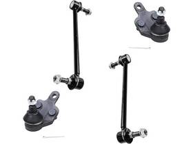 74vzhr26 Detroit Axle Front Ball Joint Sway Bar Link Kit For Sienna 2008 2005 2009 2006 2004