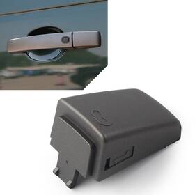 Dictorcoltd 211312335661 Grey Driver Side Exterior Door Handle Cap For Land Rover Freelander 2 Lr3 Lr4