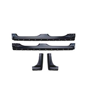 Diyautomotiveparts Jc14scowac Outer Rocker Panel And Cab Corners Fit For 14-18 Silverado Sierra Crew 4pc Set