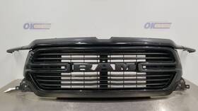 104-11305e Dodge 21 Ram 1500 Bighorn Complete Upper Grille Assembly Black
