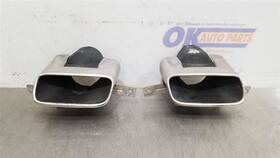 190-02183b Dodge 21 Challenger Rear Bumper Exhaust Bezels