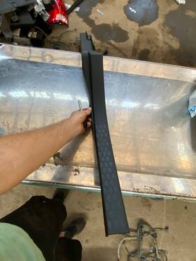 1dx73trmab Dodge 2013-18 Ram 1500 2500 3500 Rear Left Door Sill Scuff Plate Cover Oem