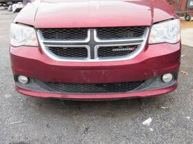 101-00675b Dodge Truck 2020 Caravan Front Bumper Cover No Fog Lamps