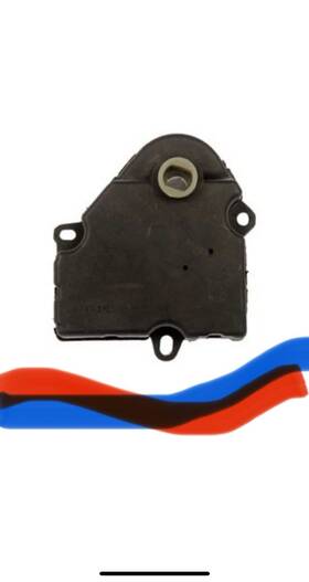 604-118 Dorman Products Hvac Air Door Actuator For Buick Lesabre 2005-00