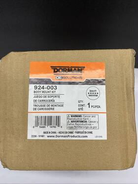 924-003 Dorman Products New Body Mount Compatible With Select Chevrolet Gmc Models Black