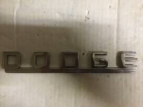 591389 Dpcd / Mopar # Authentic 1939 - 1953 Dodge Truck Vintage Chrome Hood Emblem Badge