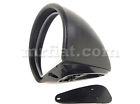 Dr-124-012 Unbranded Lancia Fulvia Black Vitaloni Side View Mirror New
