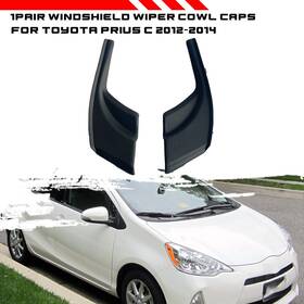 Hy010369-rh Dtangor Hy010369-lh Fits Toyota Prius C 12-2014 Front Left And Right Wiper Cowl Extensions Caps Covers