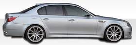 104422 Duraflex Fits 04-10 Bmw 5 Series E60 M5 Look Side Skirts Rocker Panels - 2 Piece