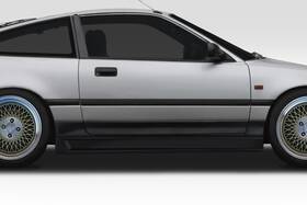 105548 Duraflex Fits 1988-1991 Honda Cr-x B-2 Side Skirts Rocker Panels - 2 Piece