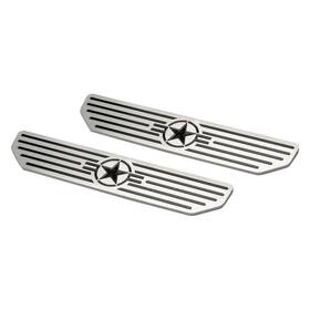 D-jl-180014-str4 Dv8 Offroad - Rear Door Sill Plates With Compatible