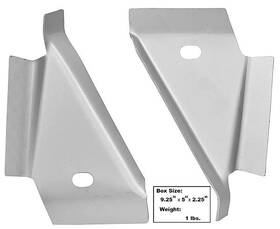 3651wt Dynacorn 1965-70 Mustang 68-70 Cougar Torque Box Gusset - Pair New Dii