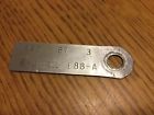 E88-a Ford Lincoln Continental Engine Tag