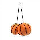 Eb1296555 Vintage Parts Usa Fuzzy Hanging Rearview Mirror Basketballs Pair