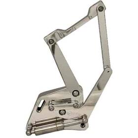 Ms149-25cl Eddie Motorsports Billet Hood Hinges 1960-1966 Chevy Truck Clear Coat