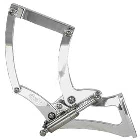 Ms149-26cl Eddie Motorsports Billet Hood Hinges 1958-1959 Chevy Truck Clear Coat