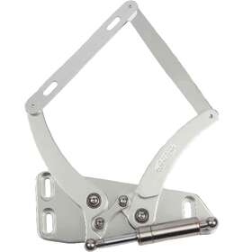 Ms149-70ca Eddie Motorsports Billet Hood Hinges 1967-1970 Mopar B Body Clear Ano