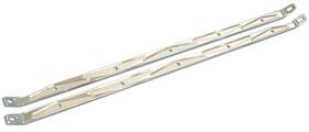 Ms274-35p Eddie Motorsports Hood Braces Billet Aluminum Polished Chevy Pair