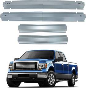 Ew-c1448 Elitewill 4pc Truck Bed Floor Support Crossmember Kit For Ford F150 2004-2010 Pickup Steel