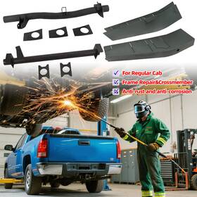 C1348v01 Elitewill Ewc1664 Mid Rear Frame Fuel Crossmember For 07-14 Silverado/gmc Sierra 1500 Reg Cab